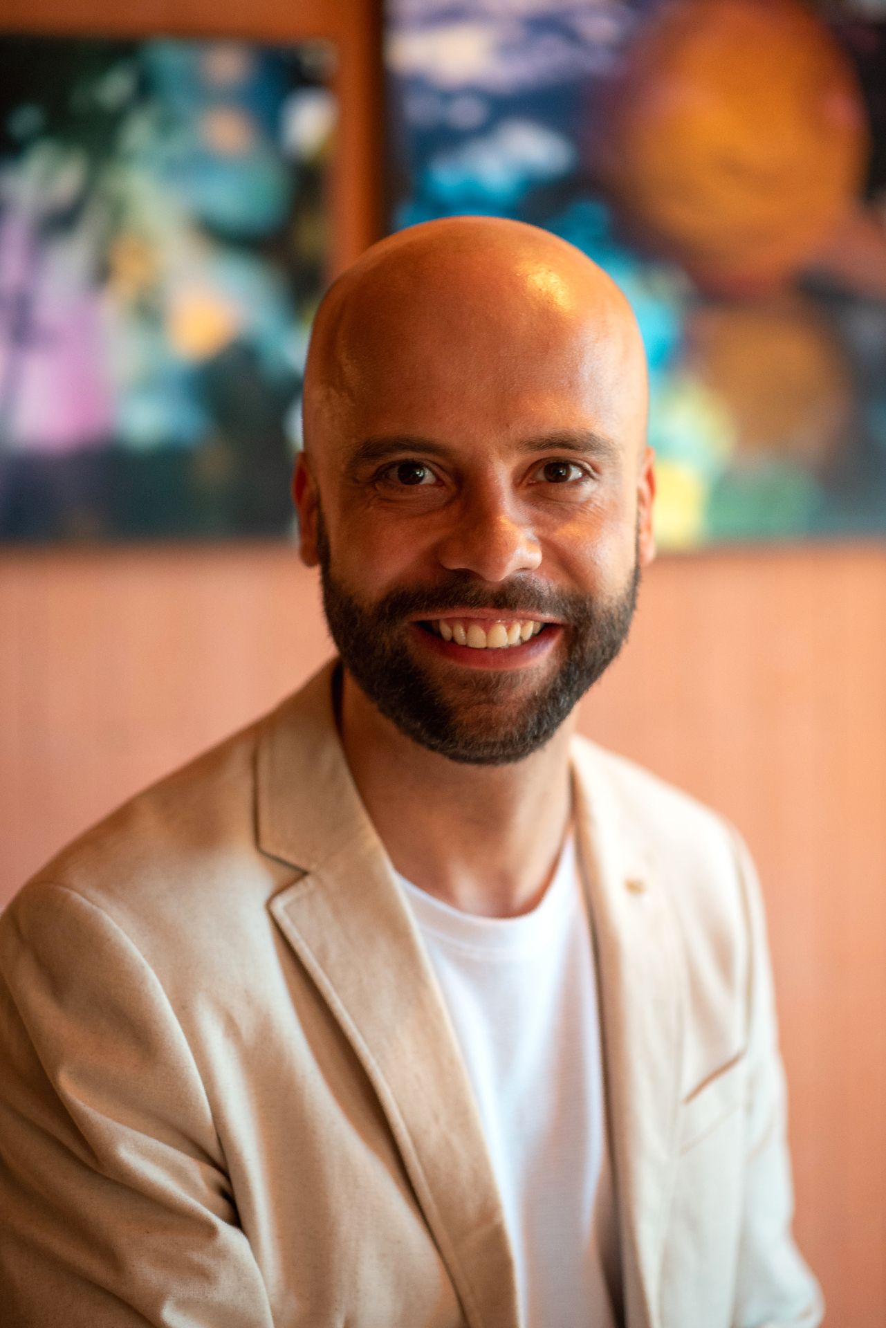 André Castro, mestre de cerimônias